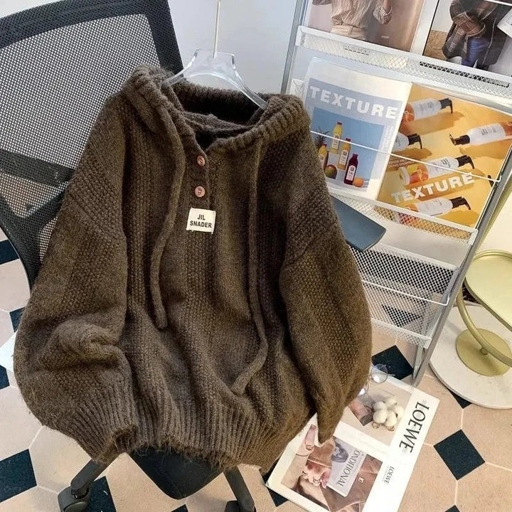 Harbor Hooded Knit Pullover