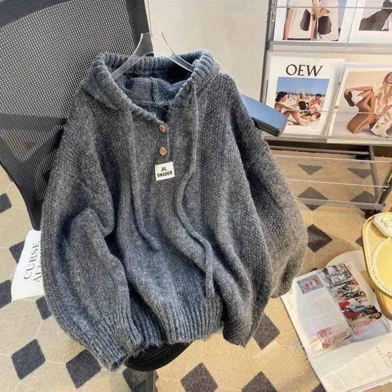 Harbor Hooded Knit Pullover