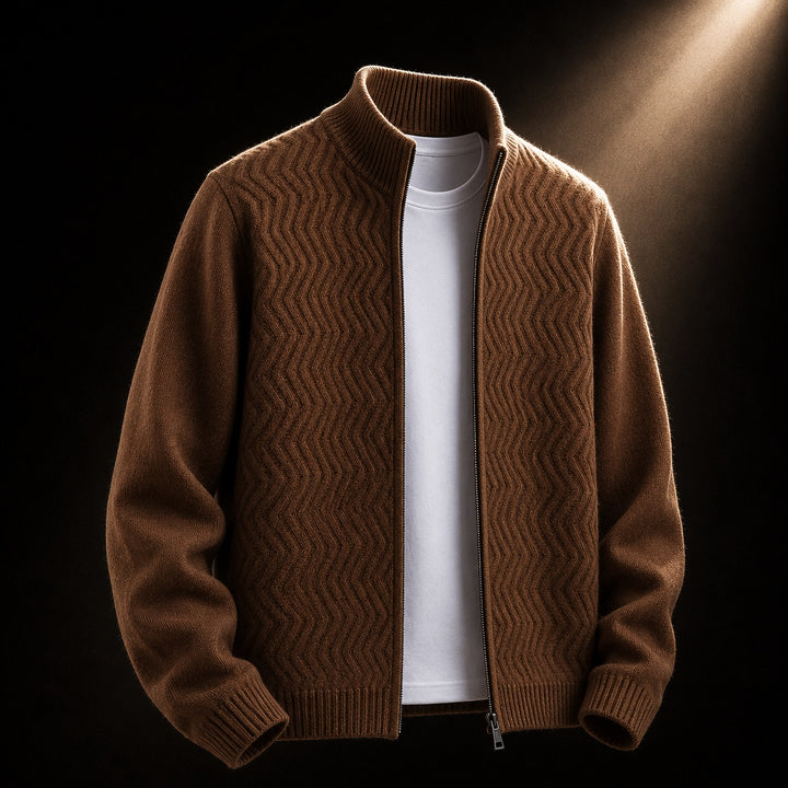 Chevron Wool Zip Cardigan — ce_soul_s3_01