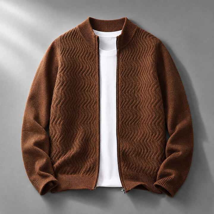 Chevron Wool Zip Cardigan — ce_soul_s1_01
