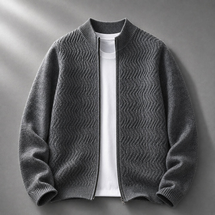 Chevron Wool Zip Cardigan — ce_soul_s1_01
