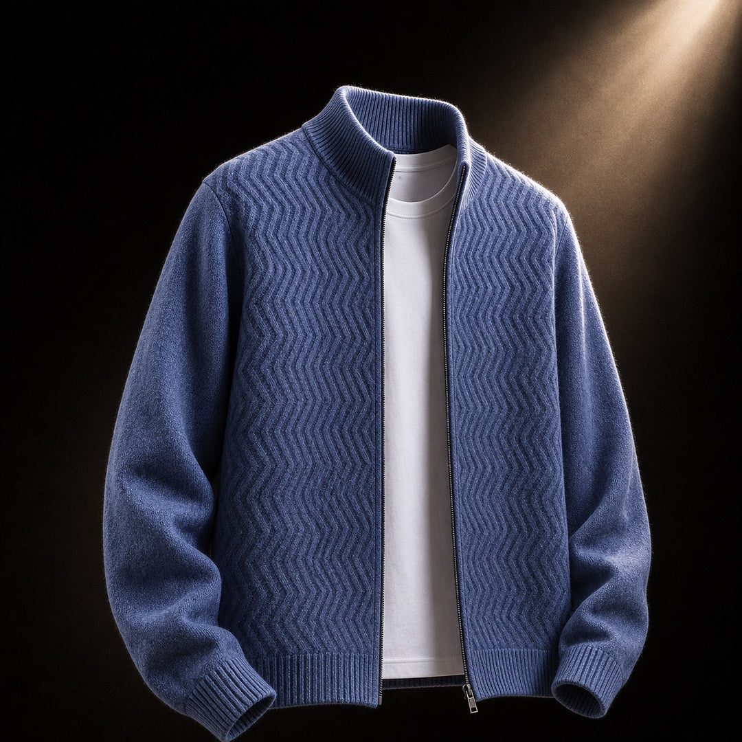 Chevron Wool Zip Cardigan — ce_soul_s3_01