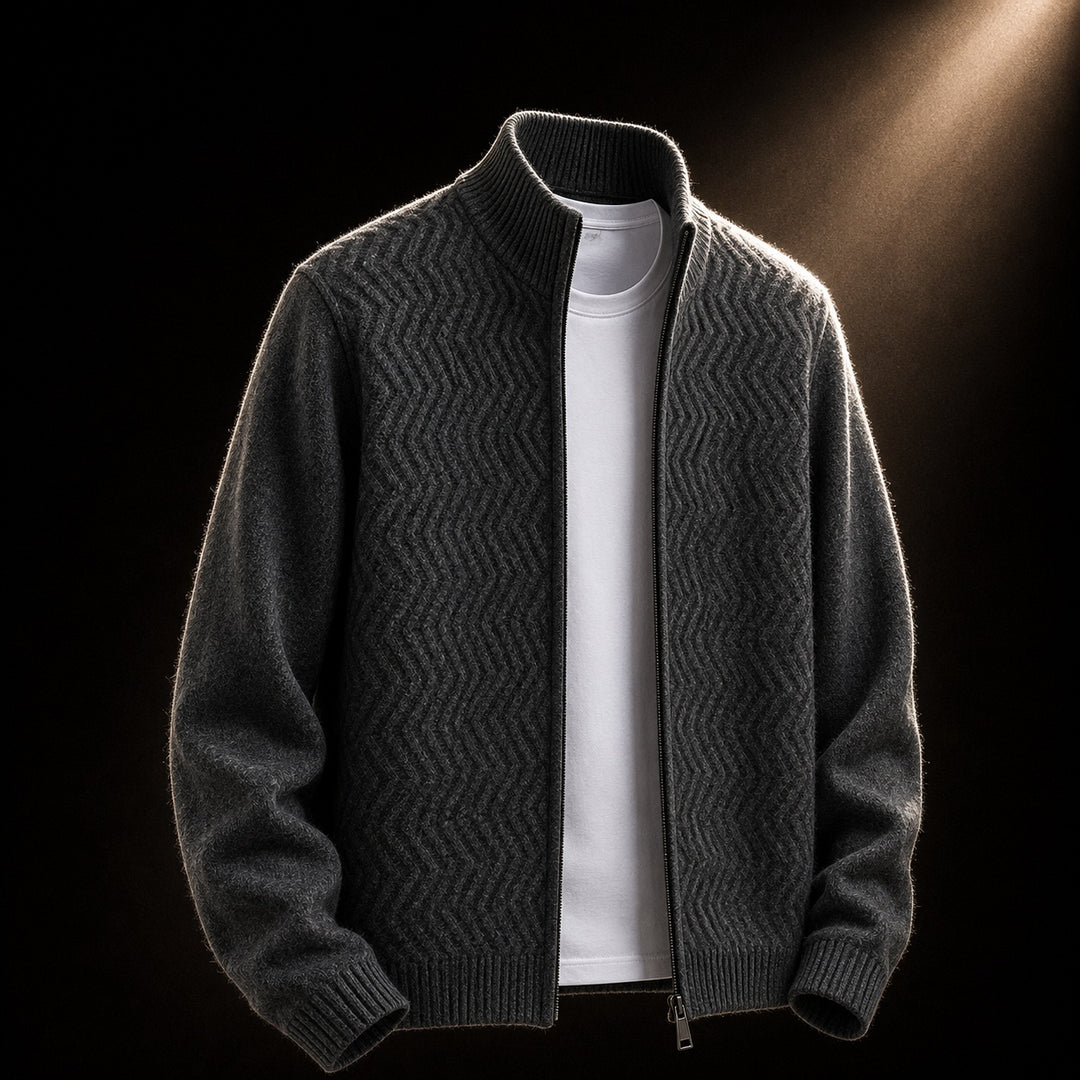 Chevron Wool Zip Cardigan — ce_soul_s3_01