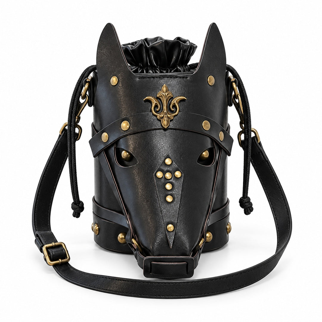 Destrier Horse-Head Bucket Bag — ce_wb_01