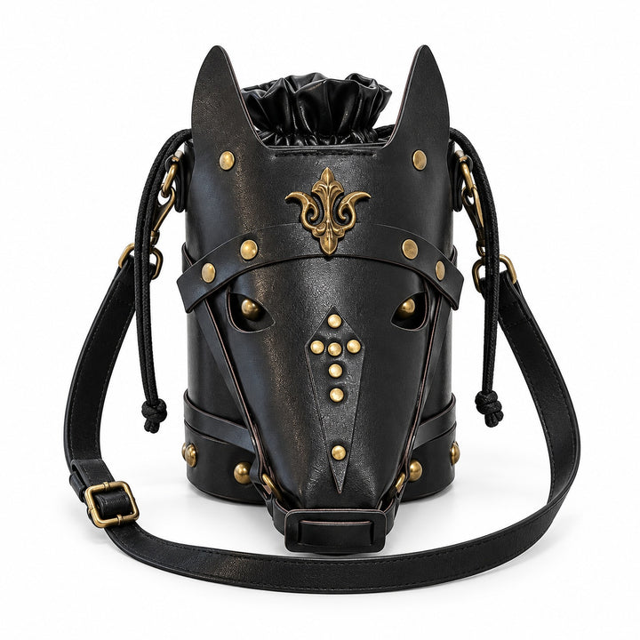Destrier Horse-Head Bucket Bag — ce_wb_01
