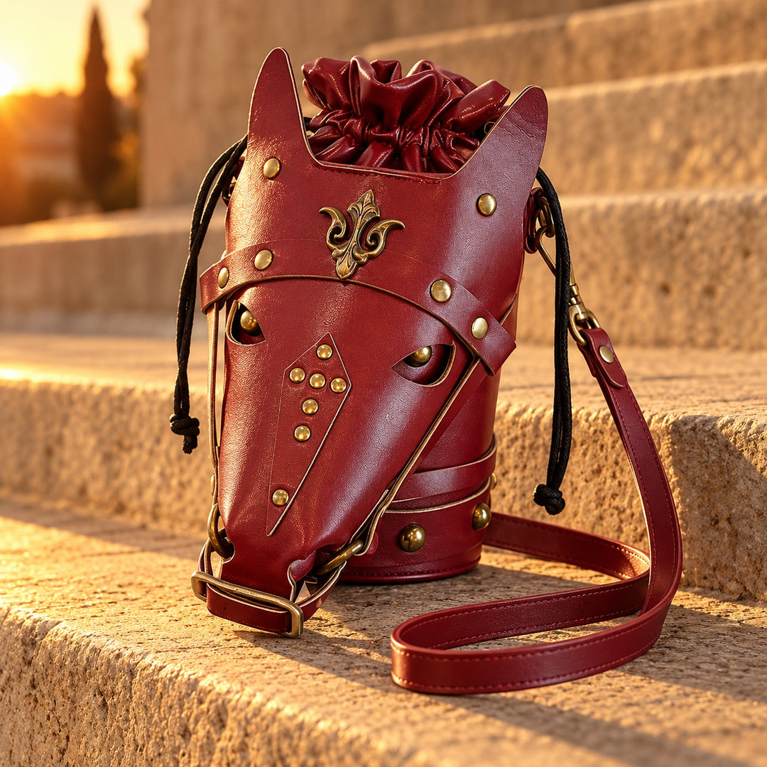 Destrier Horse-Head Bucket Bag — ce_metastatic_01