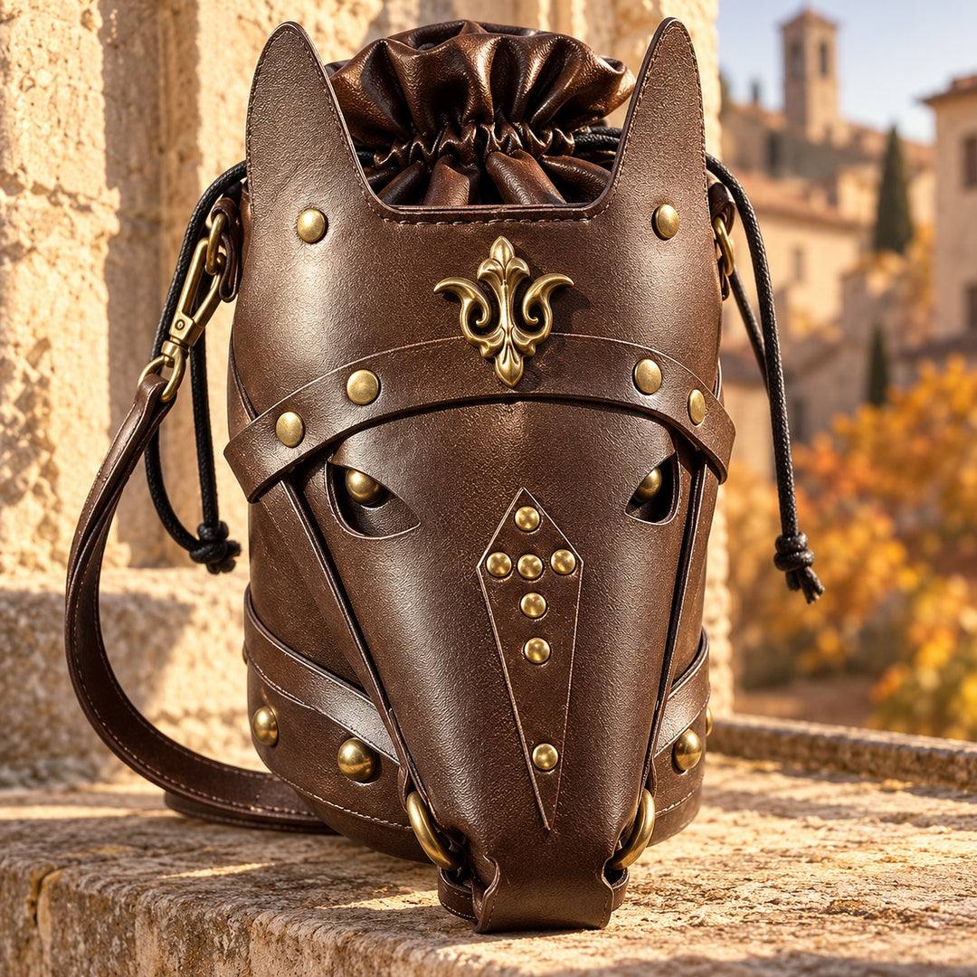 Destrier Horse-Head Bucket Bag — ce_metastatic_01