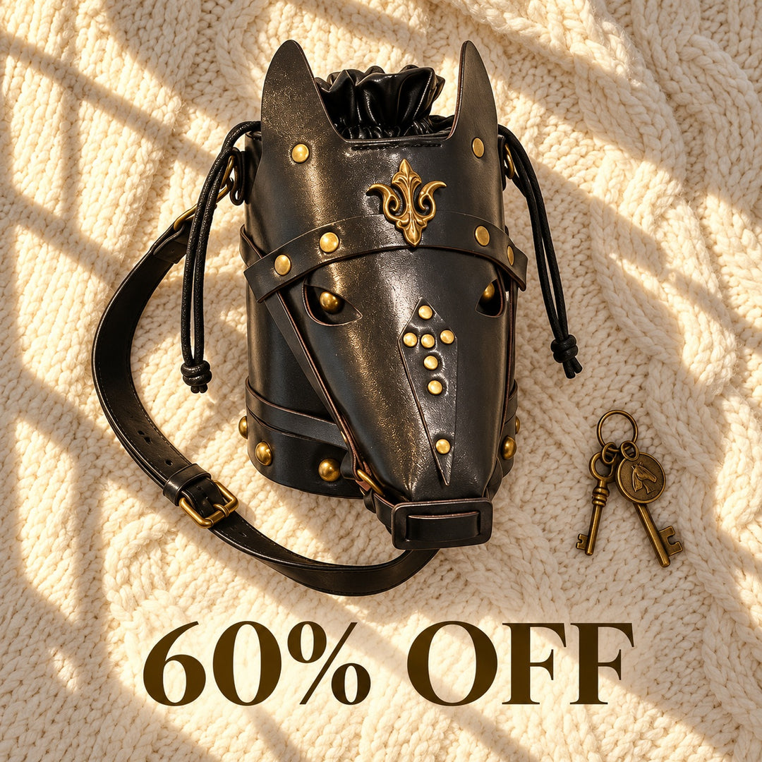 Destrier Horse-Head Bucket Bag — ce_metastatic_01