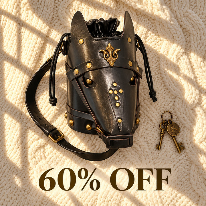 Destrier Horse-Head Bucket Bag — ce_metastatic_01