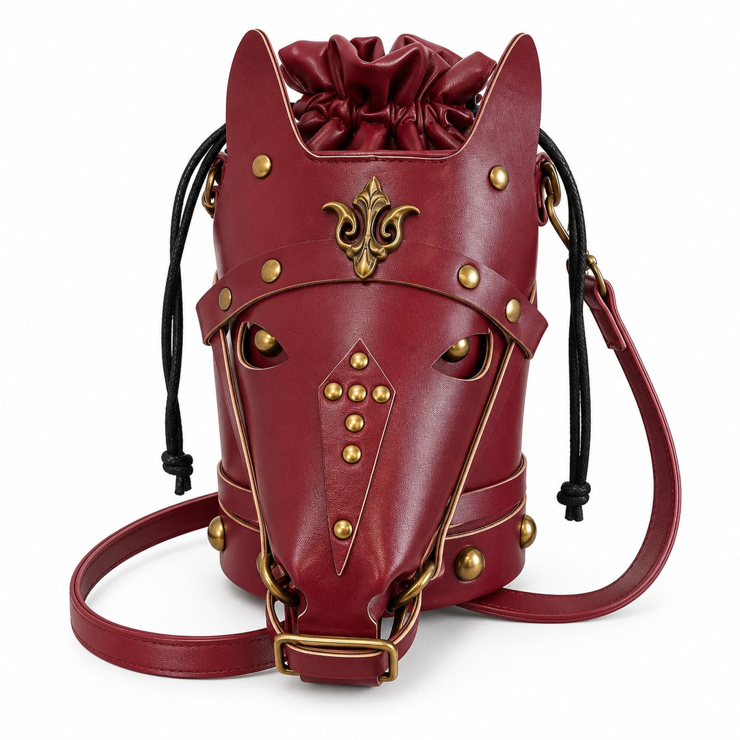 Destrier Horse-Head Bucket Bag — ce_wb_01
