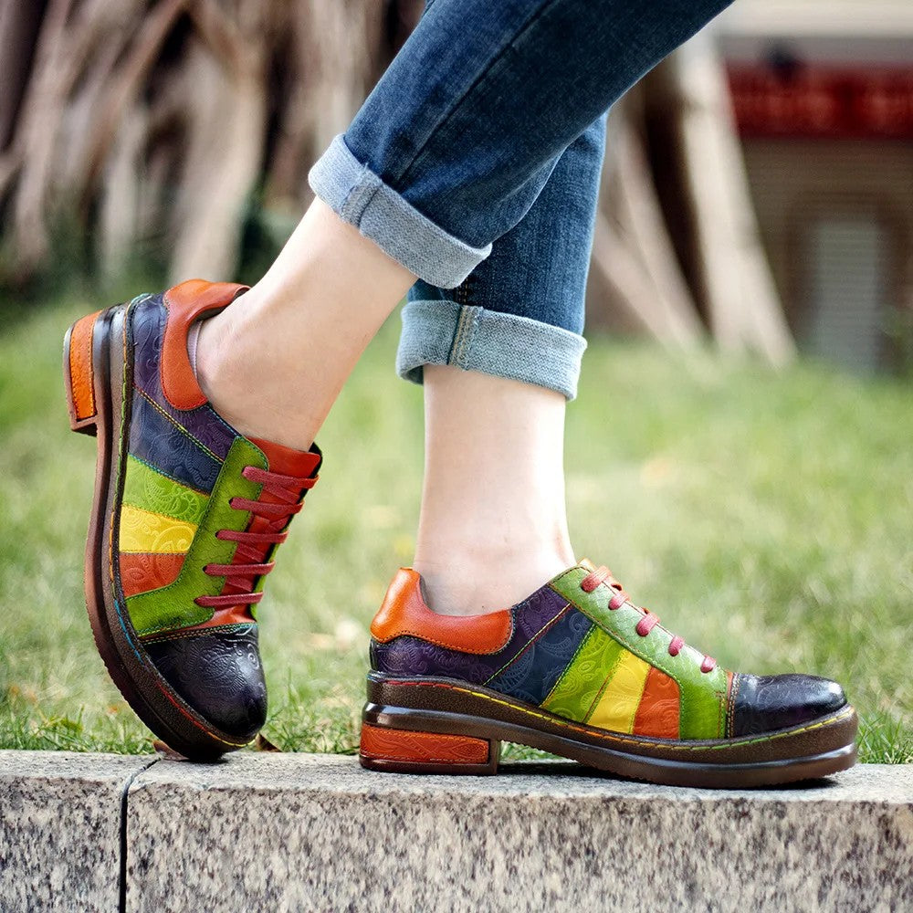 Prism Patchwork Oxfords