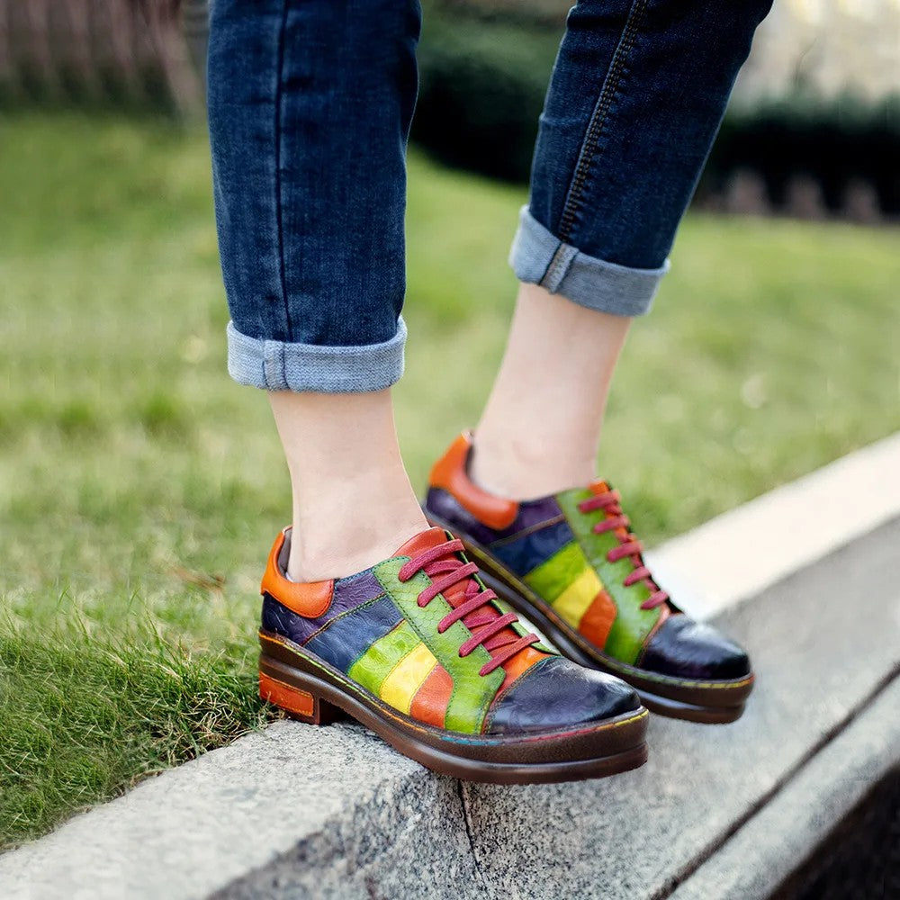 Prism Patchwork Oxfords