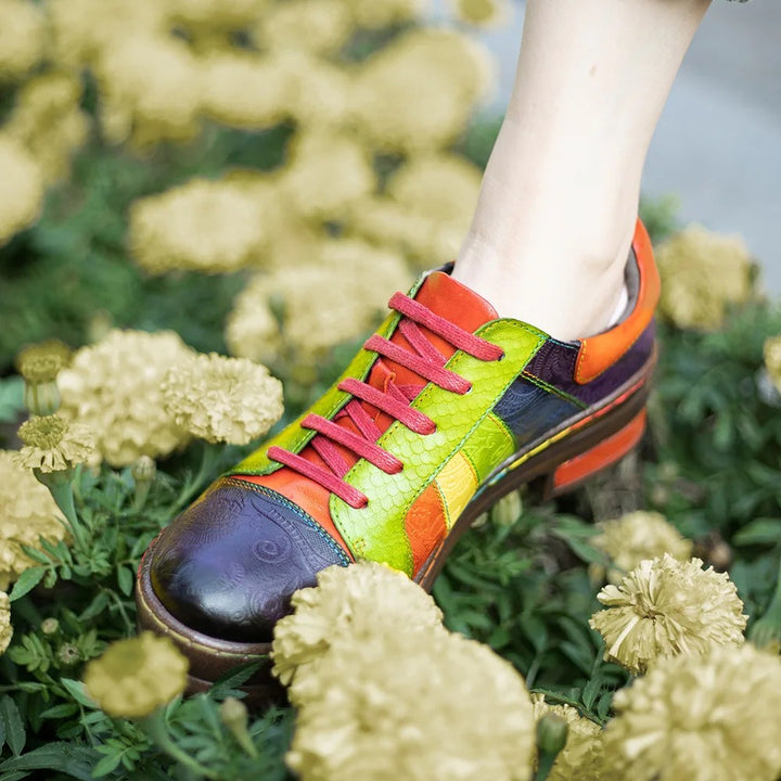 Prism Patchwork Oxfords