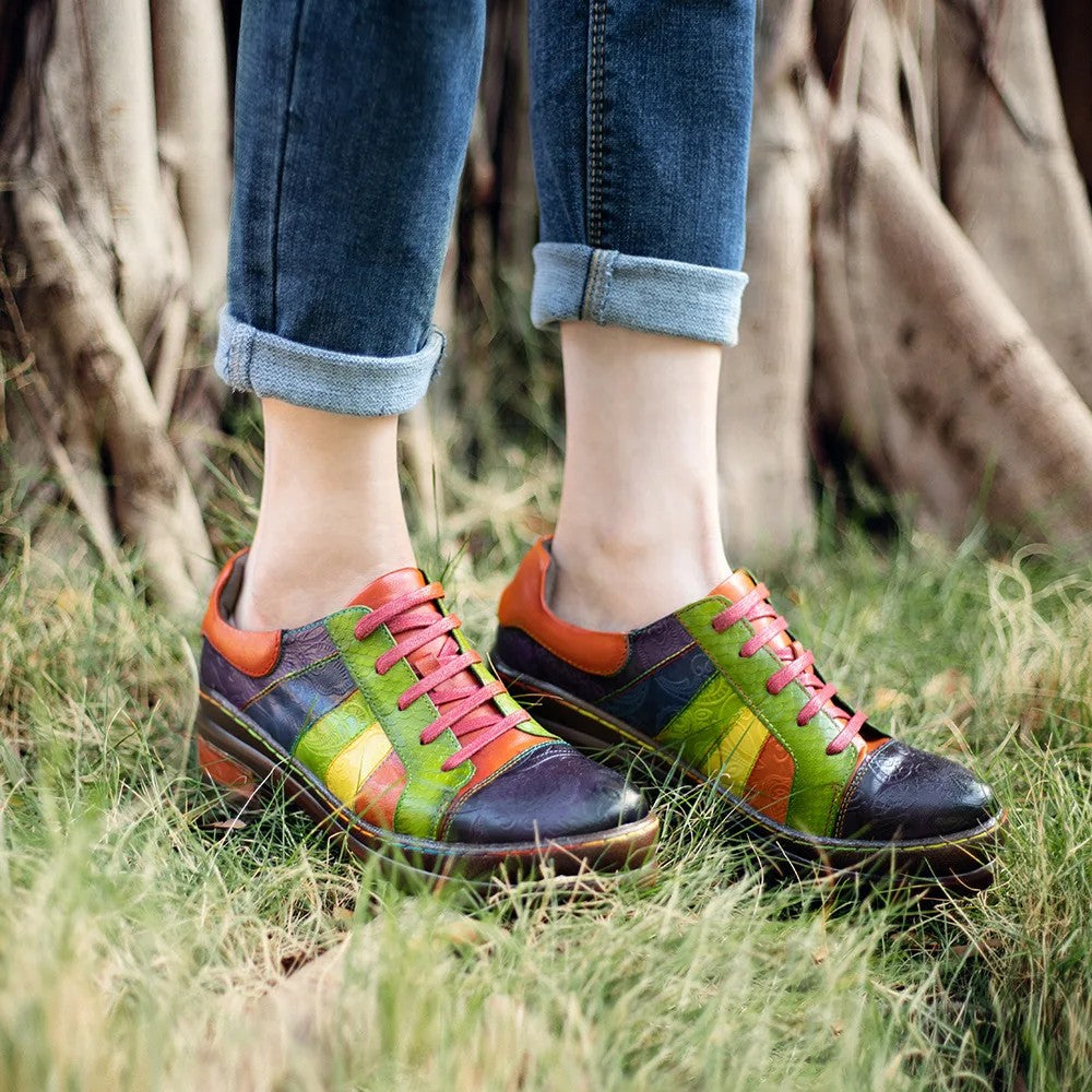 Prism Patchwork Oxfords