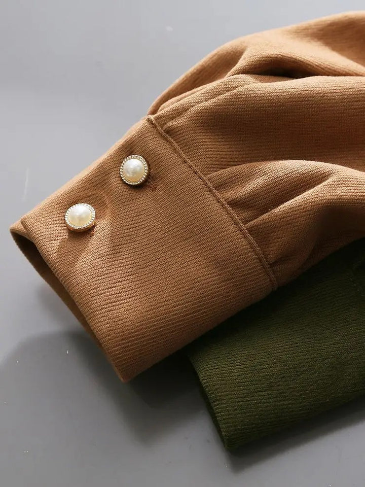 Colette Corduroy Chain Blouse