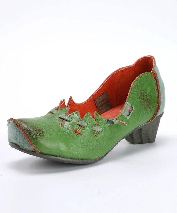 Verbena Leaf-Laced Pumps