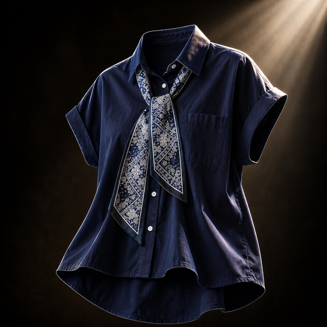 Foulard Scarf-Tie Blouse — ce_soul_s3_01
