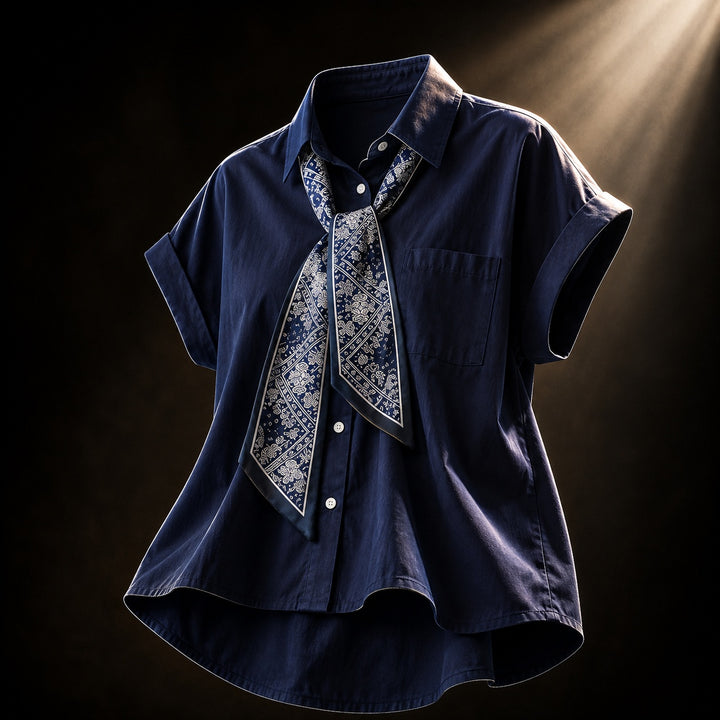 Foulard Scarf-Tie Blouse — ce_soul_s3_01