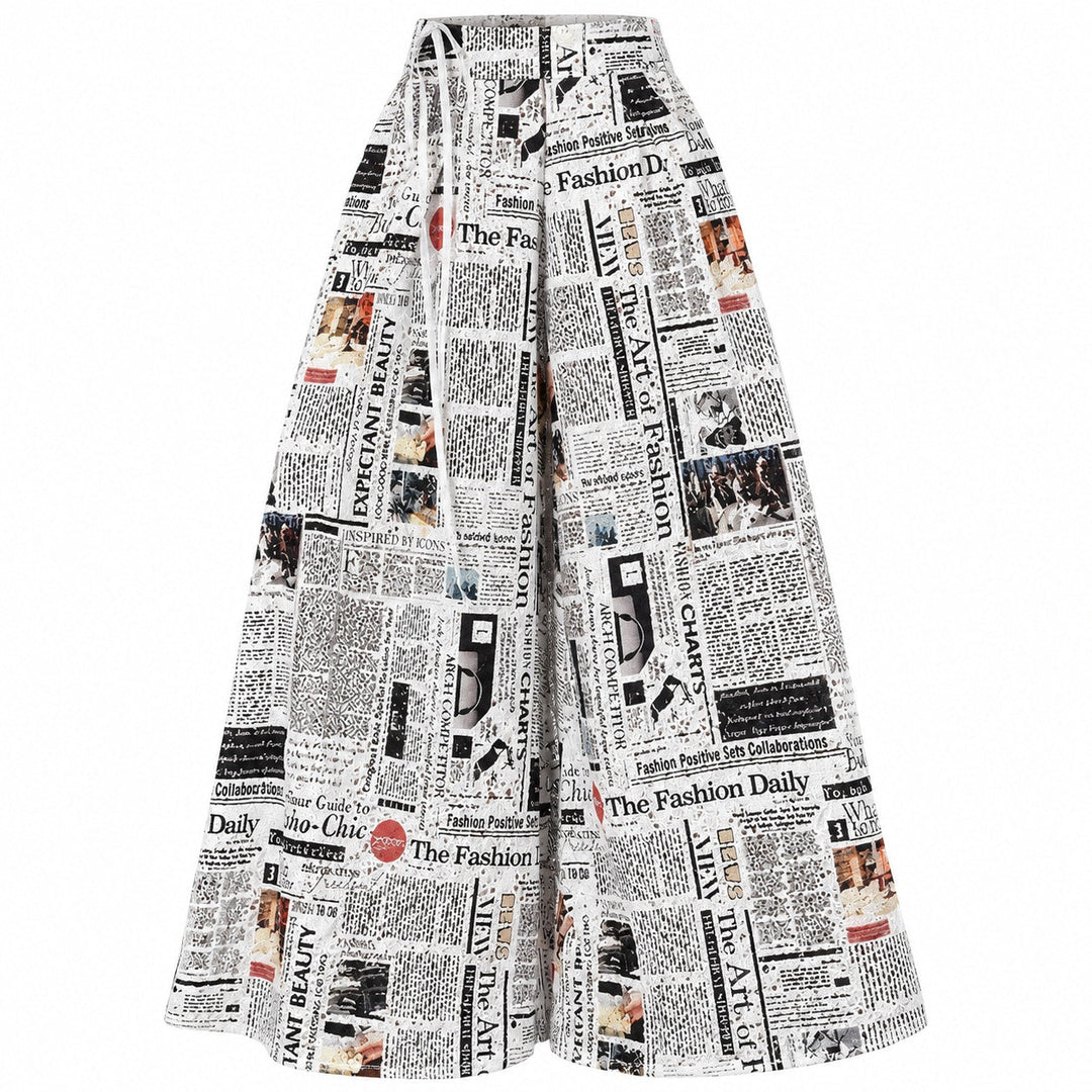 Headline Print Wide-Leg Pants — ce_wb_01