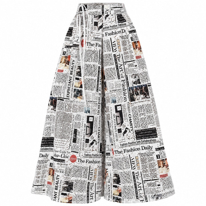 Headline Print Wide-Leg Pants — ce_wb_01