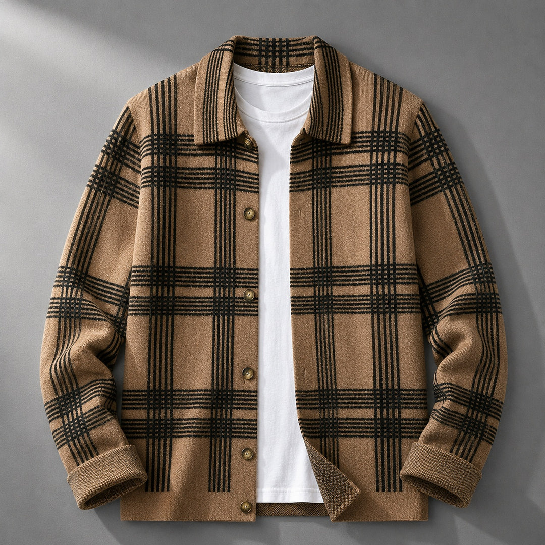 Highland Plaid Wool Cardigan — ce_soul_s1_01