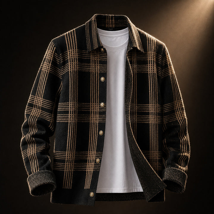 Highland Plaid Wool Cardigan — ce_soul_s3_01