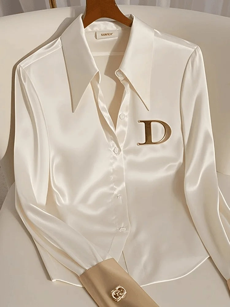 D’Or Signature Satin Shirt