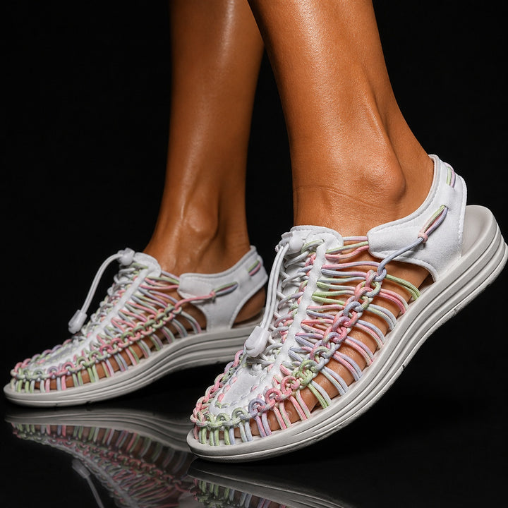 Kaleido Woven Cord Sandals — ce_brooklyn_s3_01