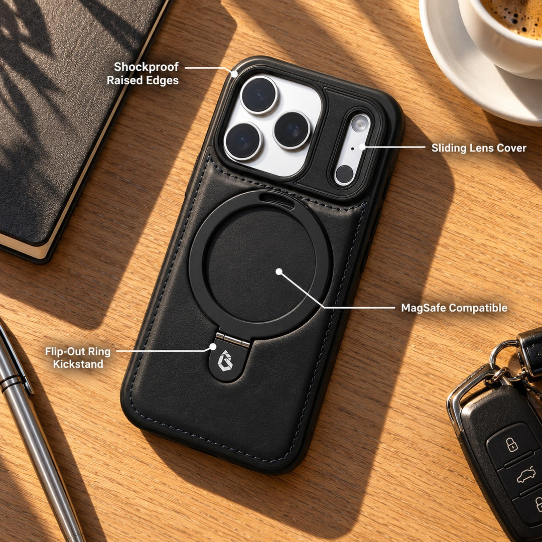 Kickstand Ring Phone Case — ce_metastatic_01