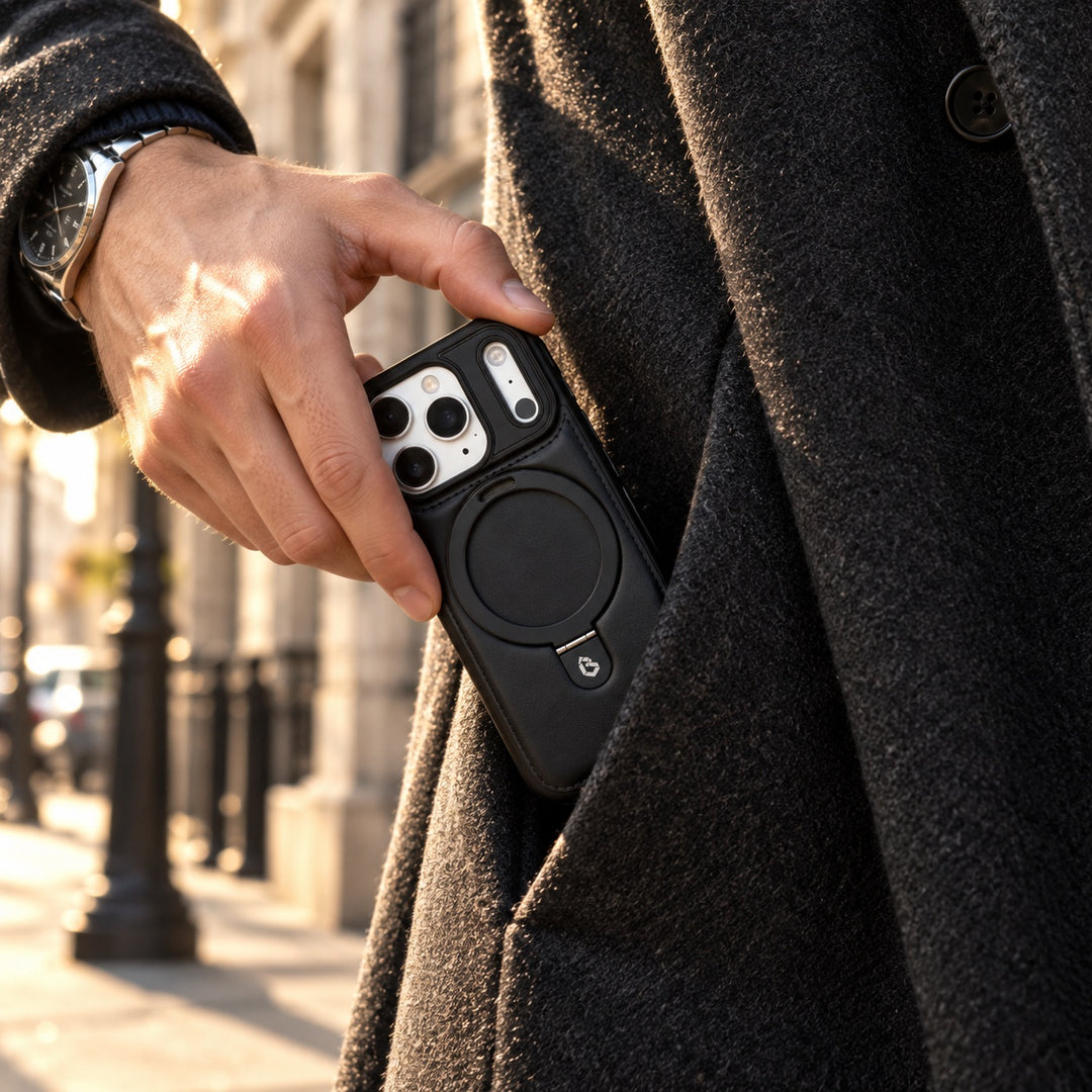 Kickstand Ring Phone Case — ce_metastatic_01