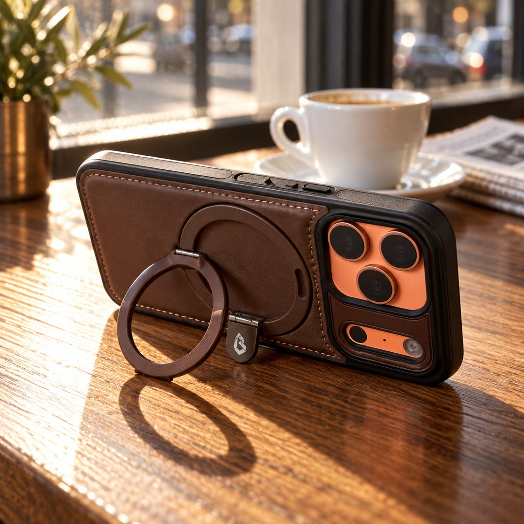 Kickstand Ring Phone Case — ce_metastatic_01