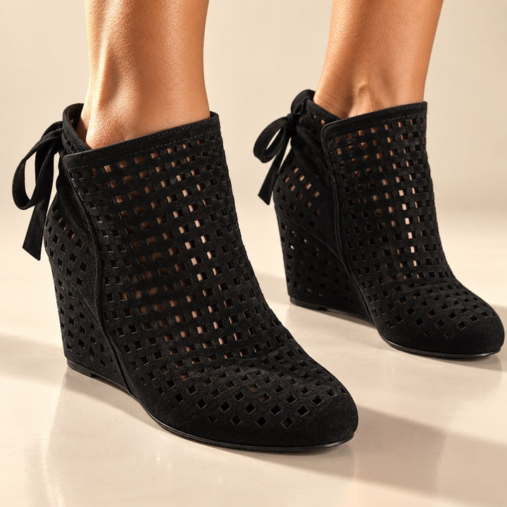 Lattice Cutout Ankle Booties — ce_brooklyn_s3_01