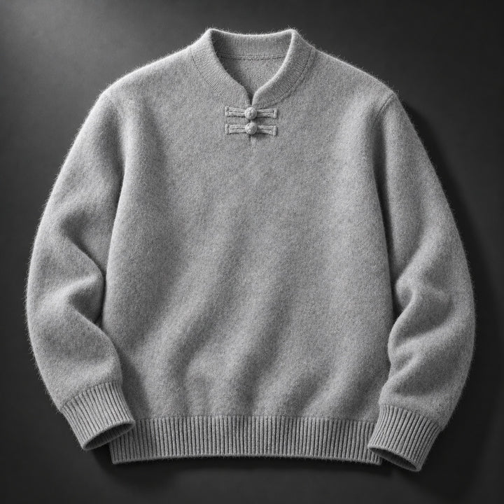 Mandarin Knot Wool Pullover — ce_soul_s1_01