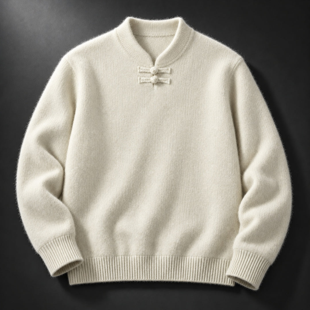 Mandarin Knot Wool Pullover — ce_soul_s2_01