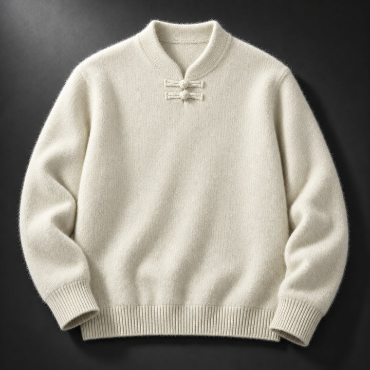 Mandarin Knot Wool Pullover — ce_soul_s2_01