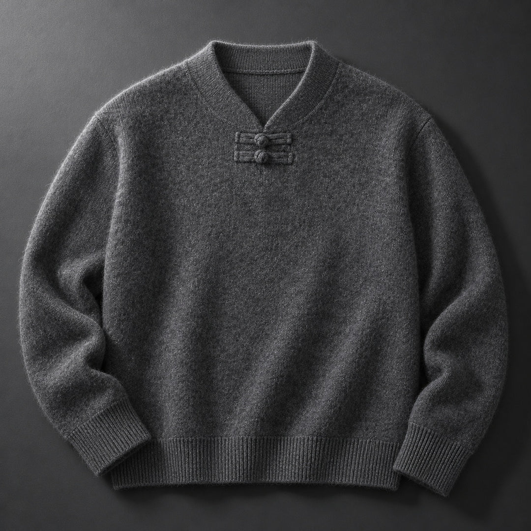 Mandarin Knot Wool Pullover — ce_soul_s1_01
