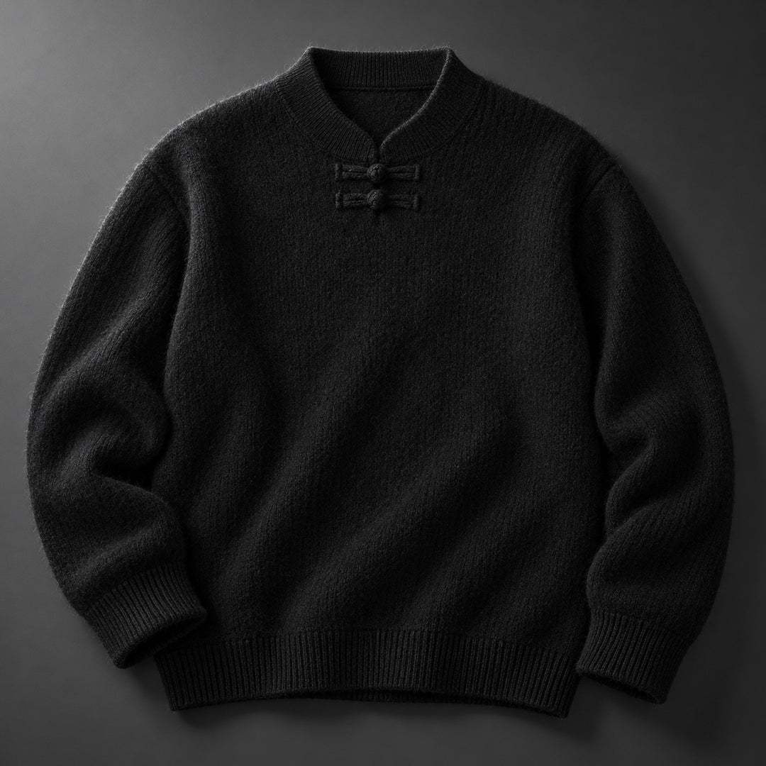 Mandarin Knot Wool Pullover — ce_soul_s1_01