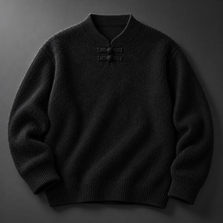 Mandarin Knot Wool Pullover — ce_soul_s1_01