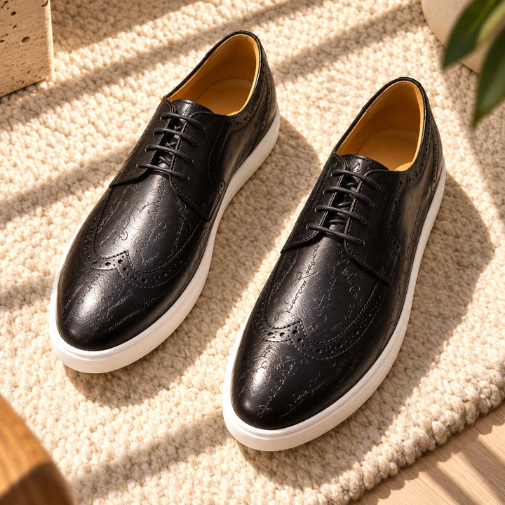 Manuscript Wingtip Sneakers — ce_metastatic_01