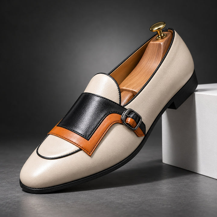 Marcellus Buckle Loafers — ce_angle_01