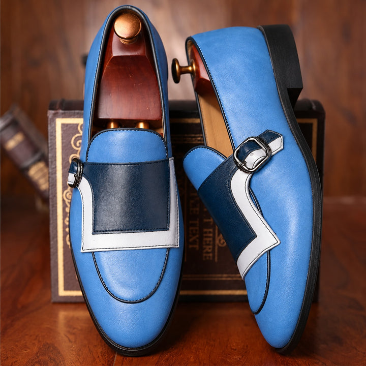 Marcellus Buckle Loafers — ce_angle_01