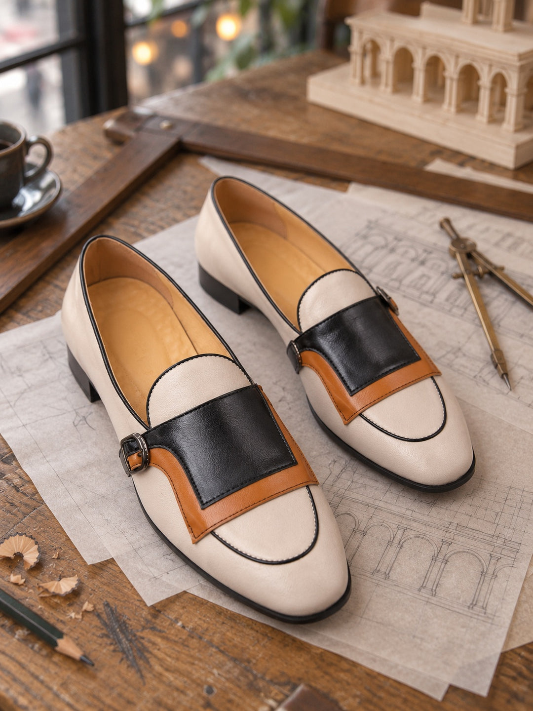 Marcellus Buckle Loafers — ce_maiden_01