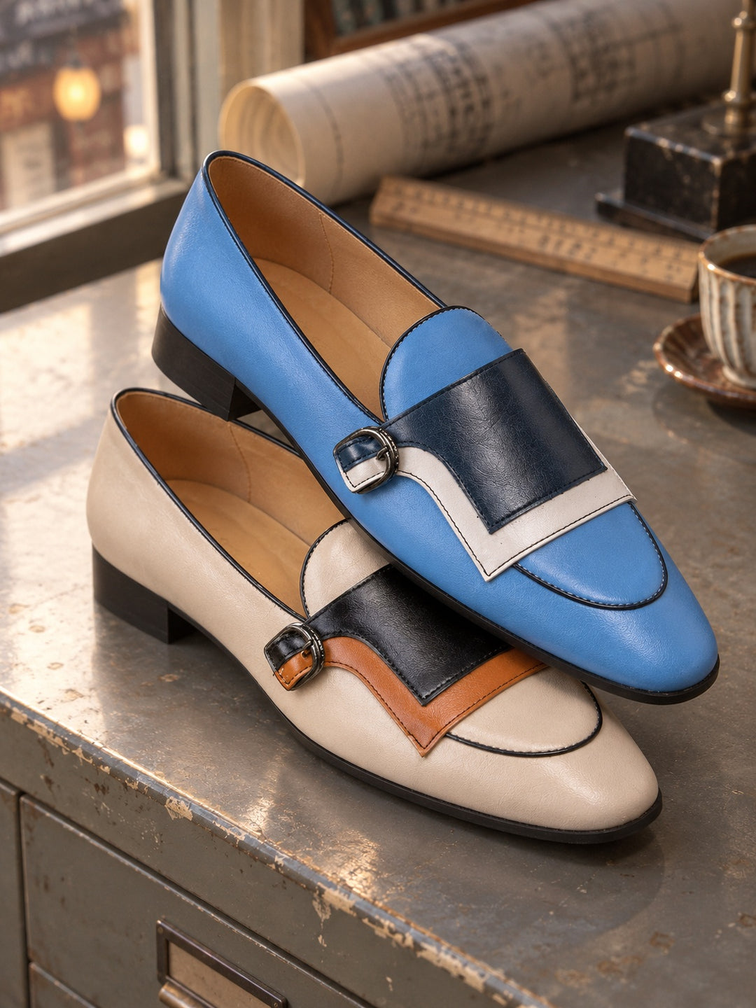 Marcellus Buckle Loafers — ce_maiden_01