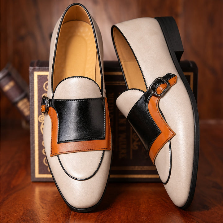 Marcellus Buckle Loafers — ce_angle_01