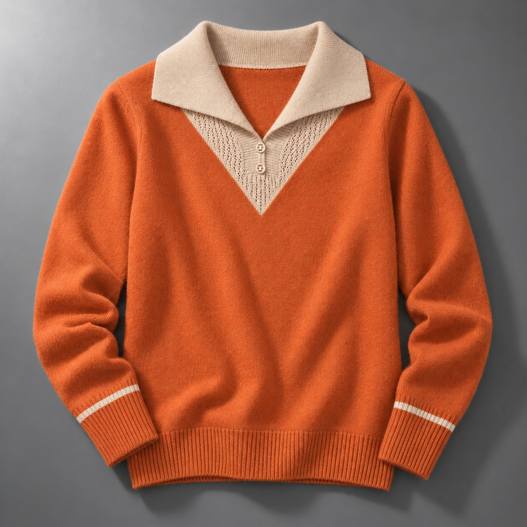 Matilde Collared Knit Pullover — ce_soul_s1_01