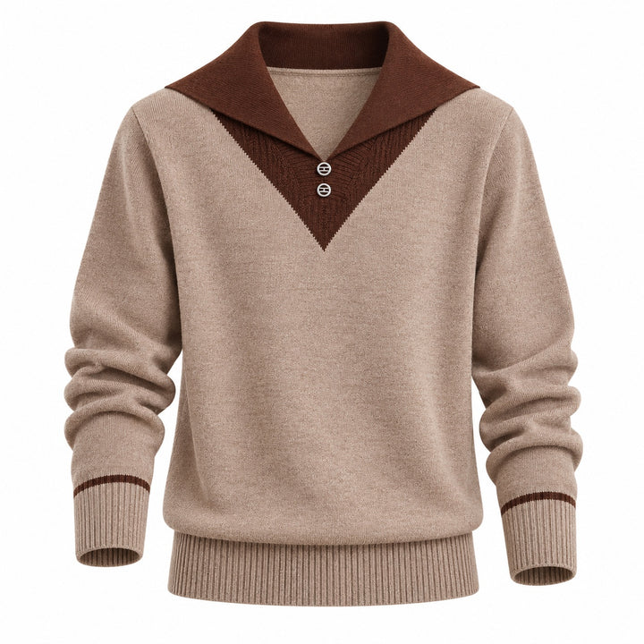 Matilde Collared Knit Pullover — ce_wb_01