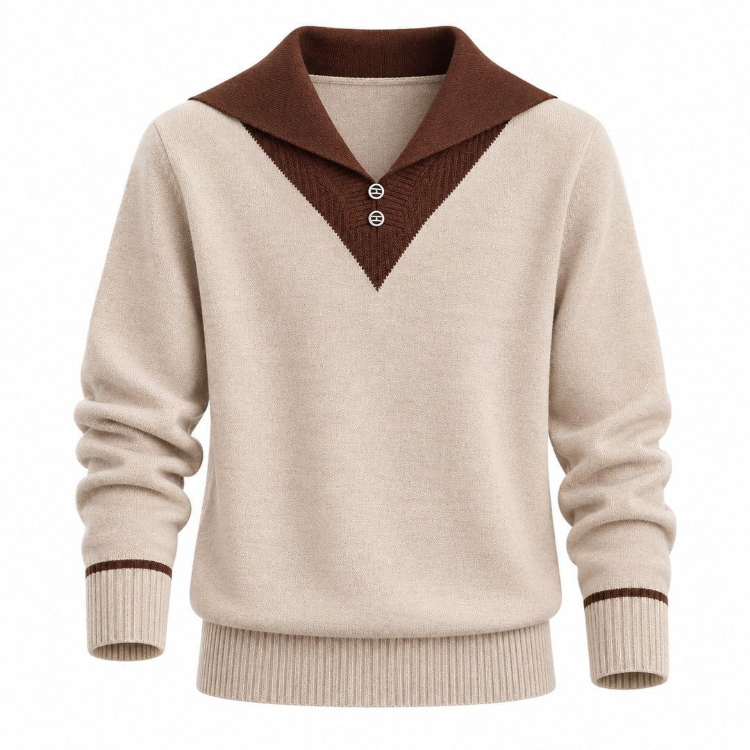 Matilde Collared Knit Pullover — ce_wb_01