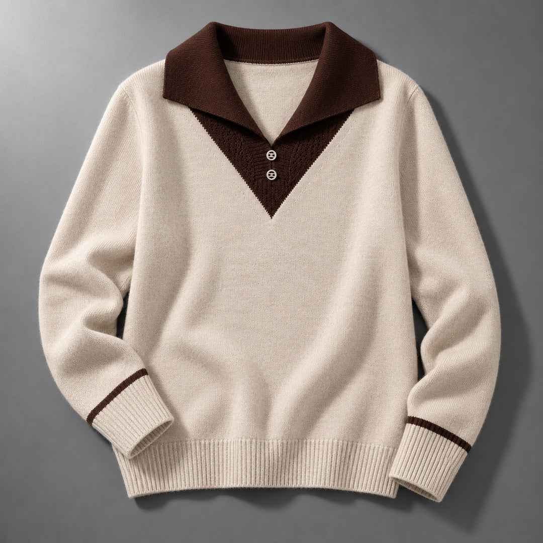 Matilde Collared Knit Pullover — ce_soul_s3_01