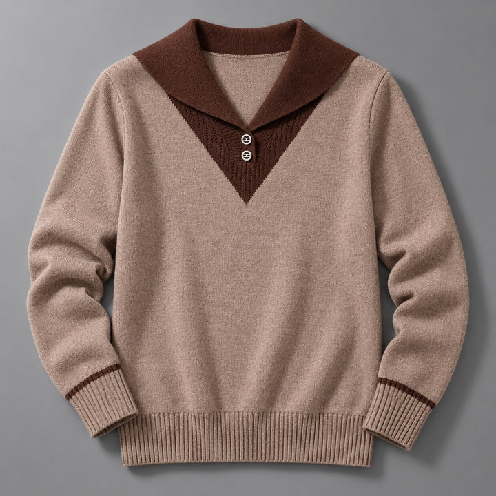 Matilde Collared Knit Pullover — ce_soul_s3_01