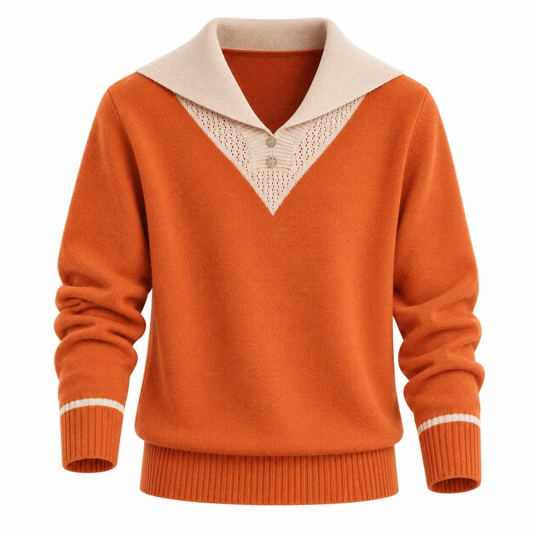 Matilde Collared Knit Pullover — ce_wb_01